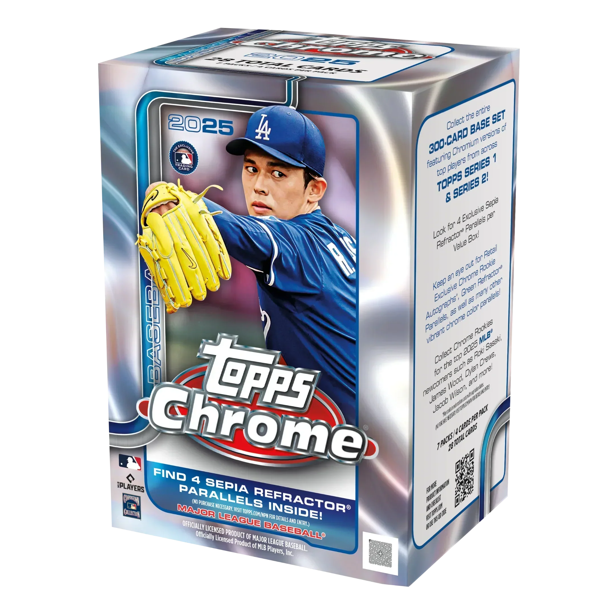 Topps Chrome Baseball Blaster Box 2025