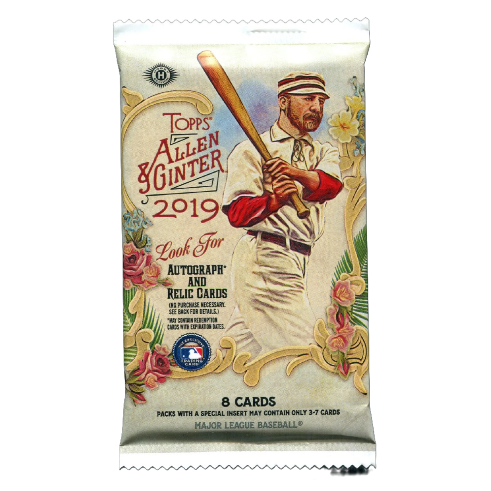 Baseball Hobby Pack 2019 Topps Allen & Ginter by Ravli