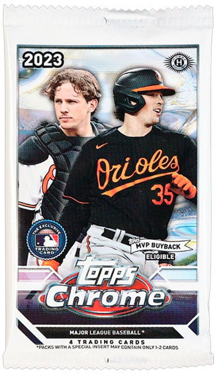 Topps Chrome Baseball Hobby Pack 2023 Ravli