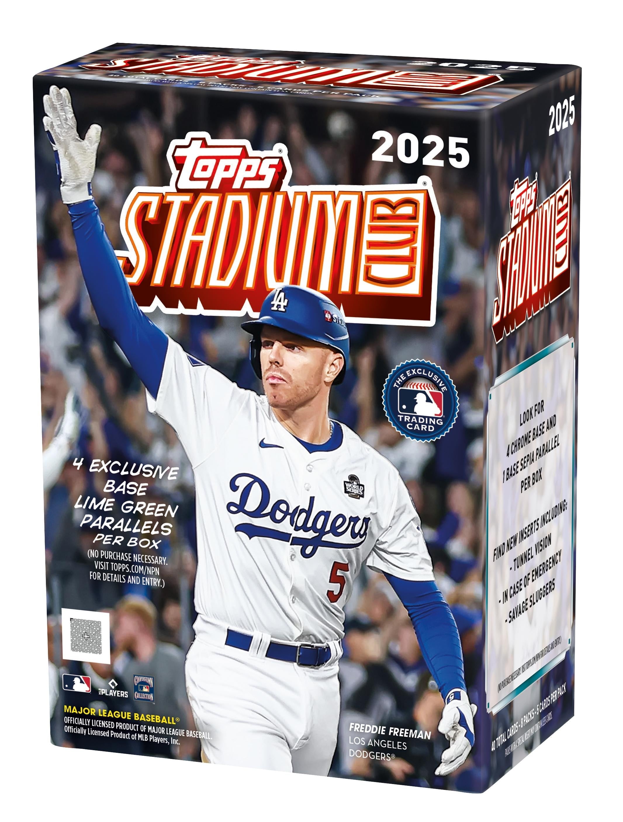 Topps Stadium Club Baseball Blaster Box 2025