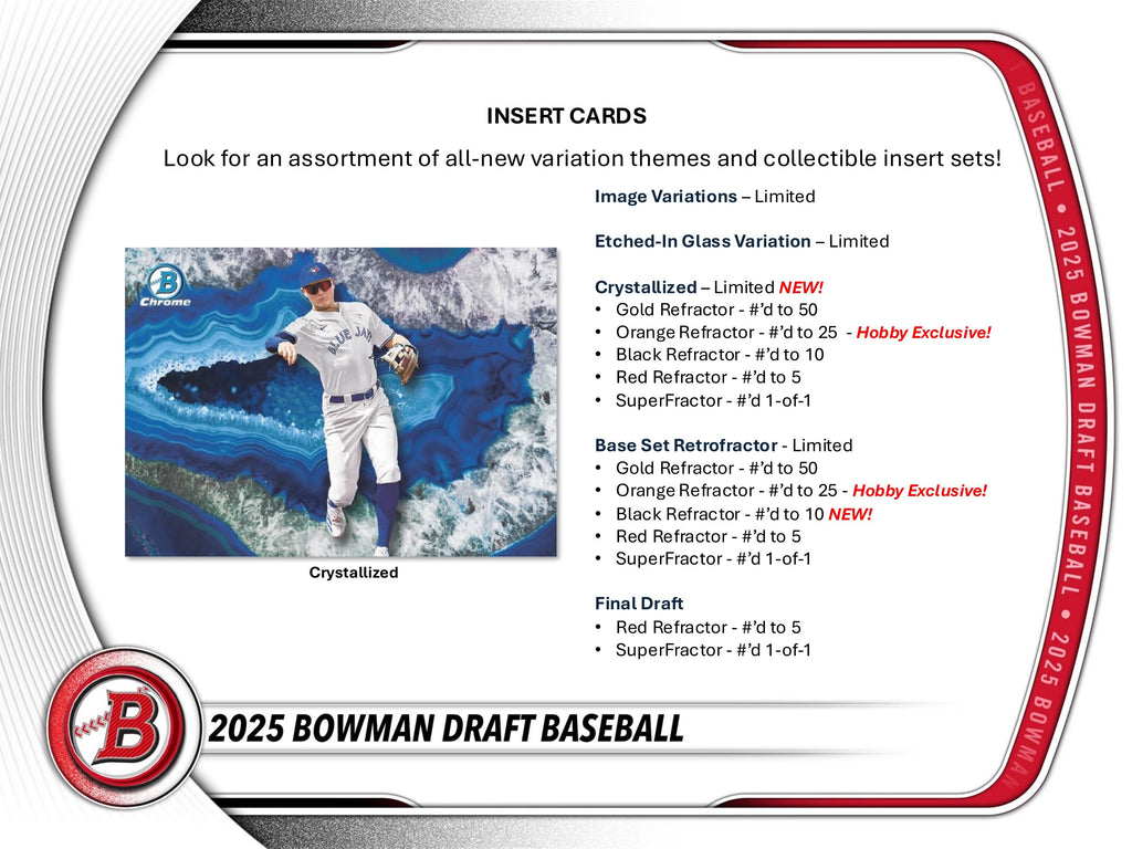 Bowman Draft Baseball Hobby Jumbo Box 2025
