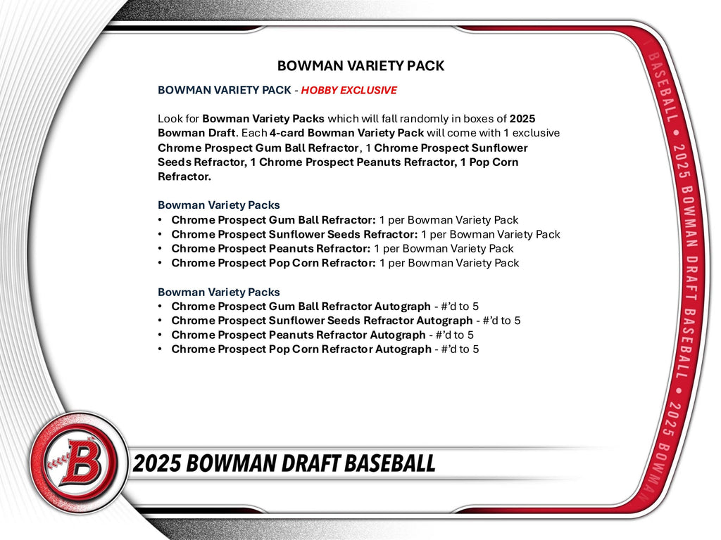 Bowman Draft Baseball Hobby Jumbo Box 2025