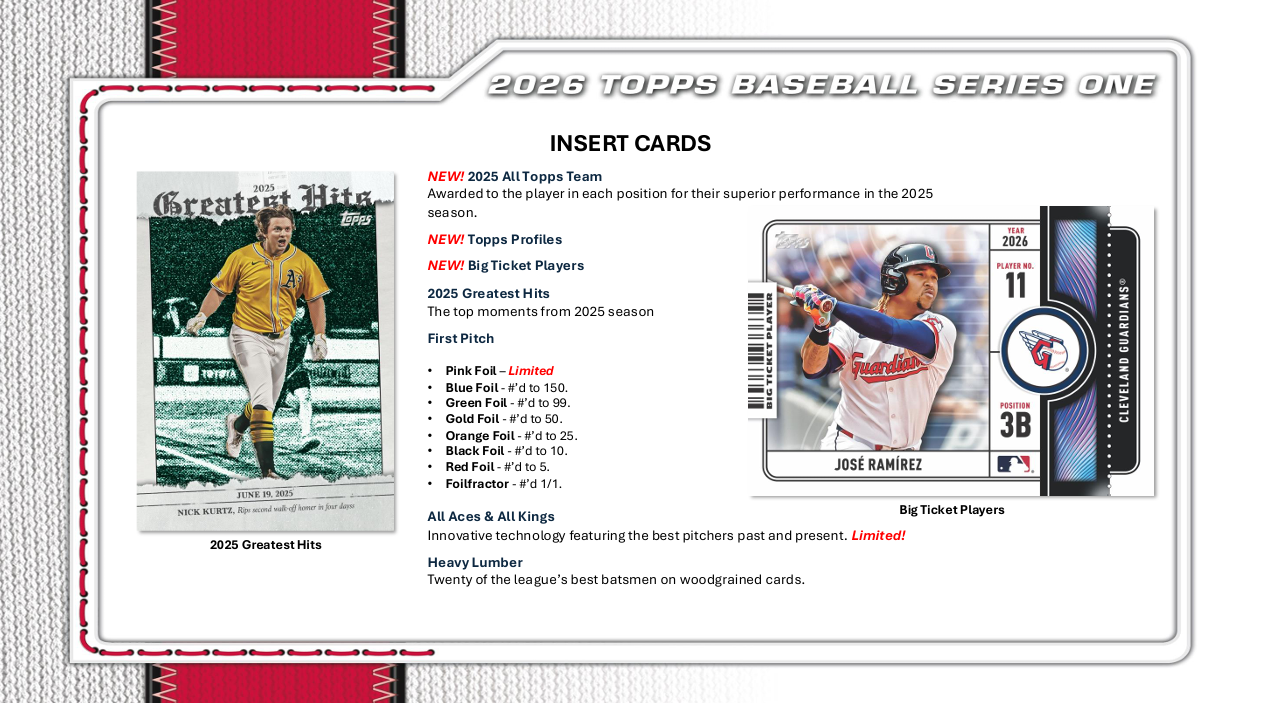 Topps Series 1 Baseball Tin Box 2026