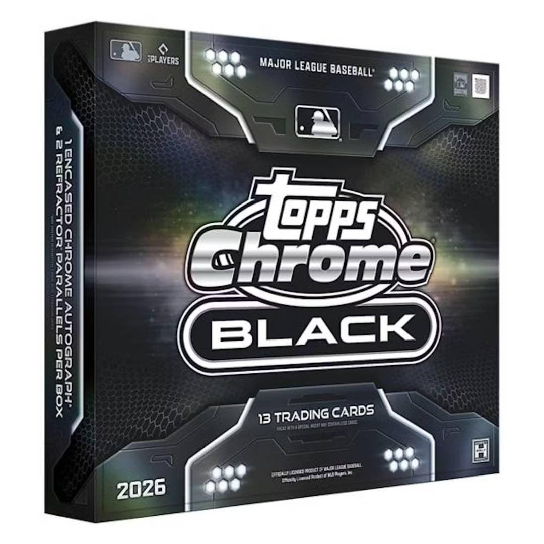 Topps Chrome Black Baseball Hobby Box 2026