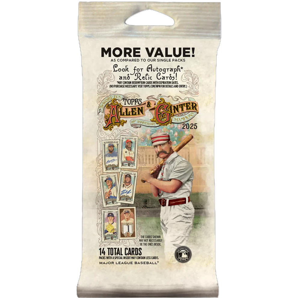 Topps Allen & Ginter Baseball Fat Pack 2025 Ravli