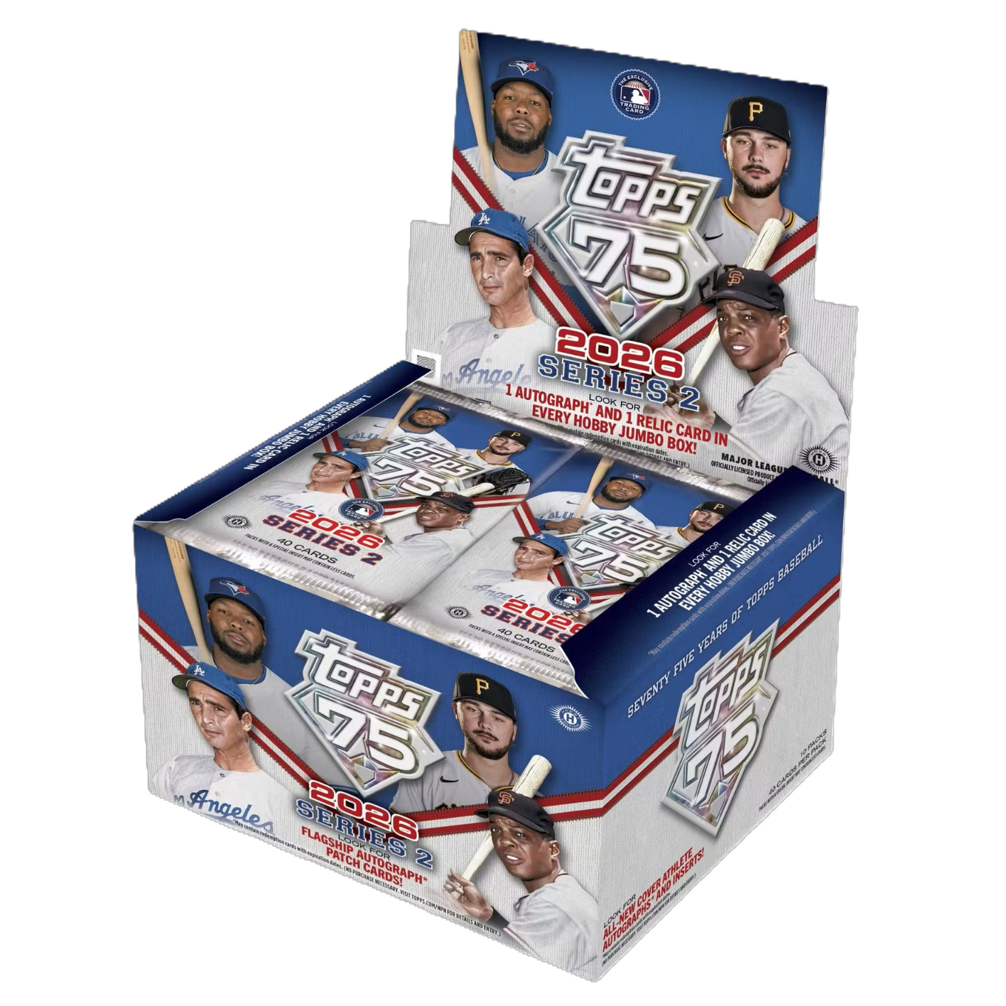 2026 Topps Series 2 Baseball Jumbo Box Ravli