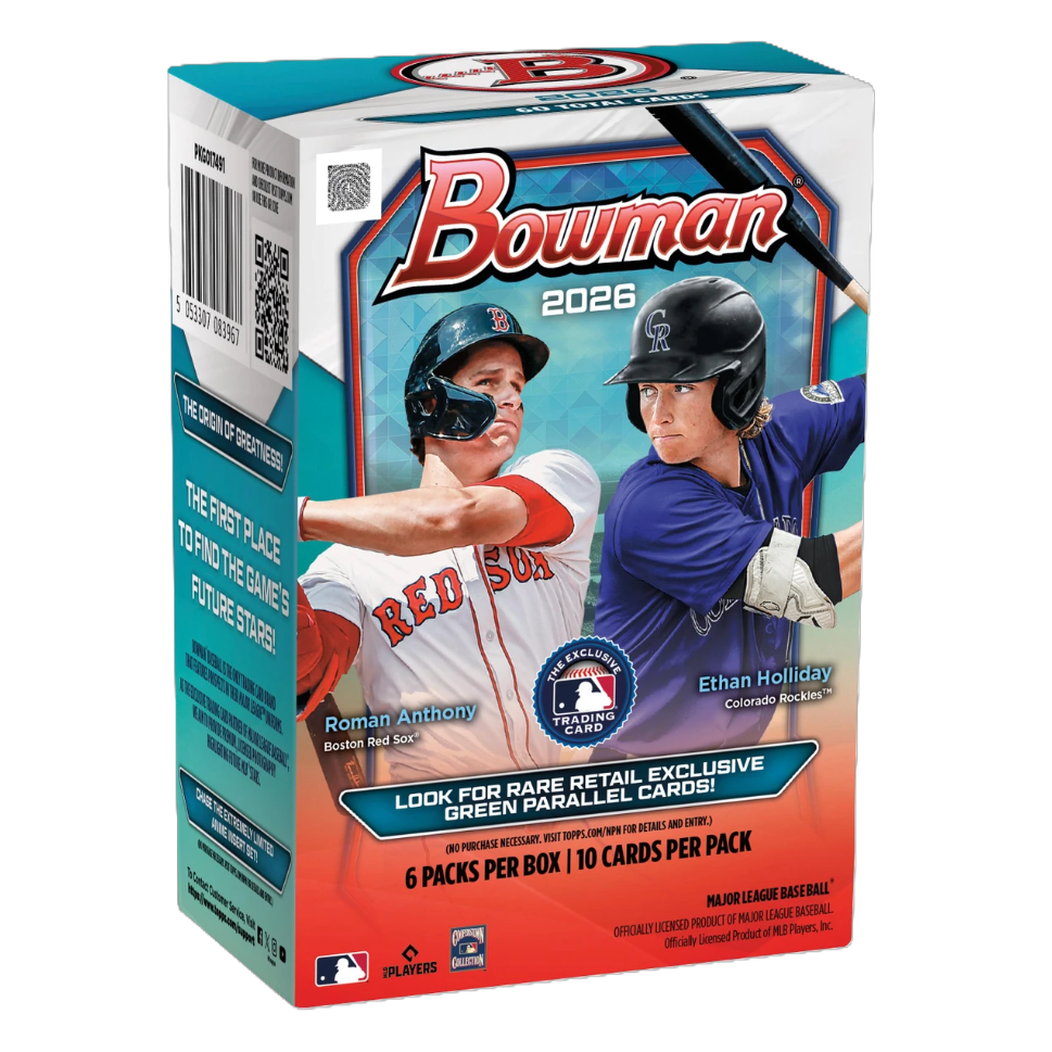 Bowman Baseball Blaster Box 2026 Ravli