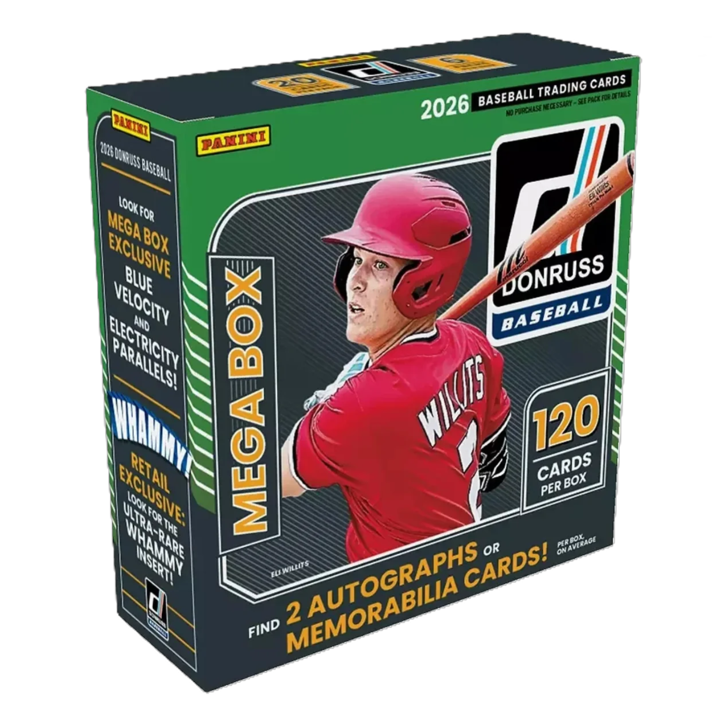 2026 Panini Donruss Baseball Mega Box