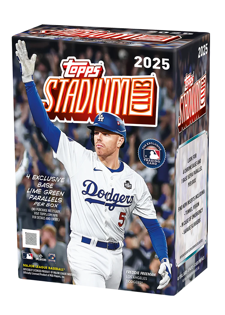 Topps Stadium Club Baseball Blaster Box 2025 Ravli