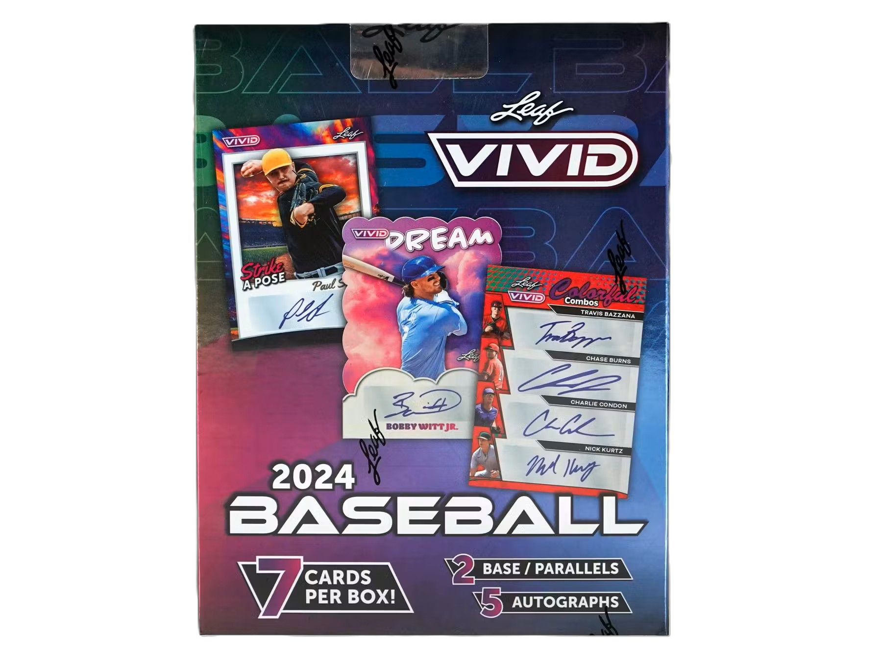 2024 Leaf Vivid Baseball Hobby Box
