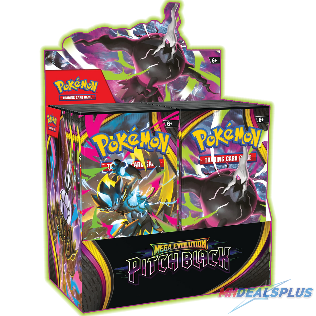 Pokemon Pitch Black Booster Box Sealed Case Pre-Order Ravli