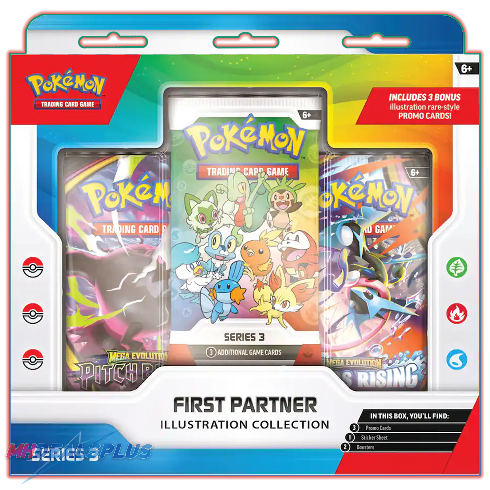 Pokemon First Partner Illustration Collection Series 3 Pre-Order Ravli