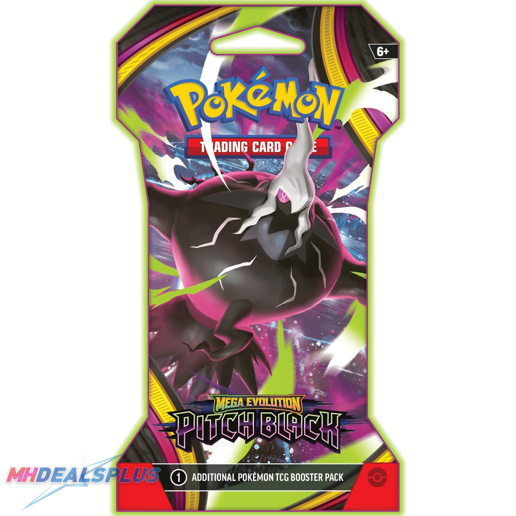 Pokemon Pitch Black Sleeved Booster Pack Pre-Order