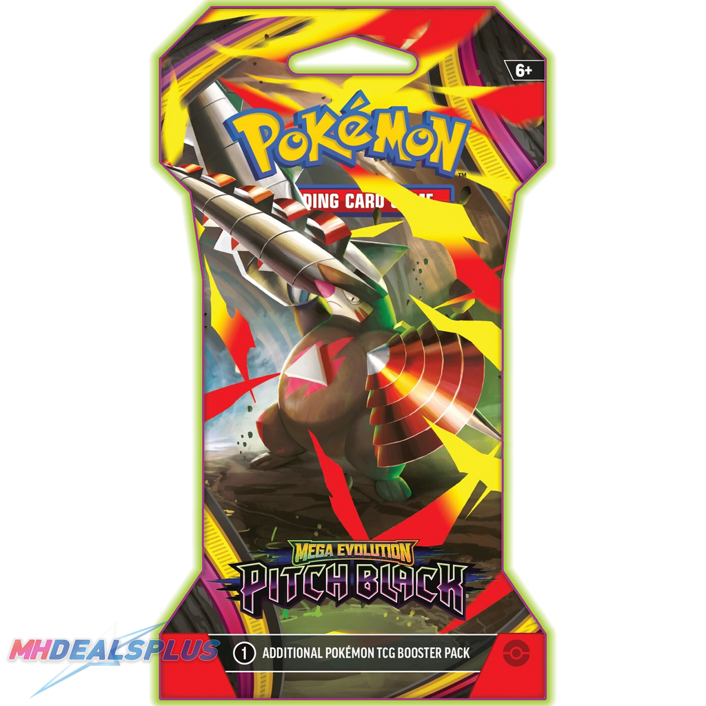 Pokemon Pitch Black Sleeved Booster Pack Pre-Order