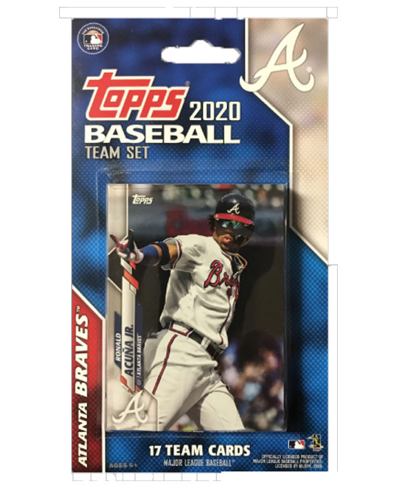 Topps Baseball Team Set 2020 Atlanta Braves Ravli