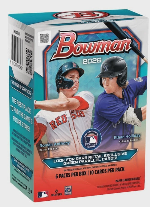 Bowman Baseball Blaster Box 2026