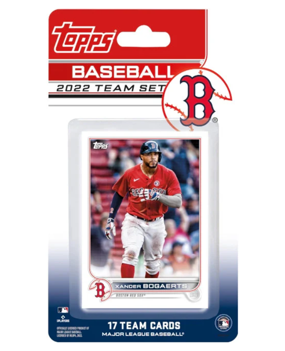 Topps Baseball Team Set Boston Red Sox 2022 Ravli